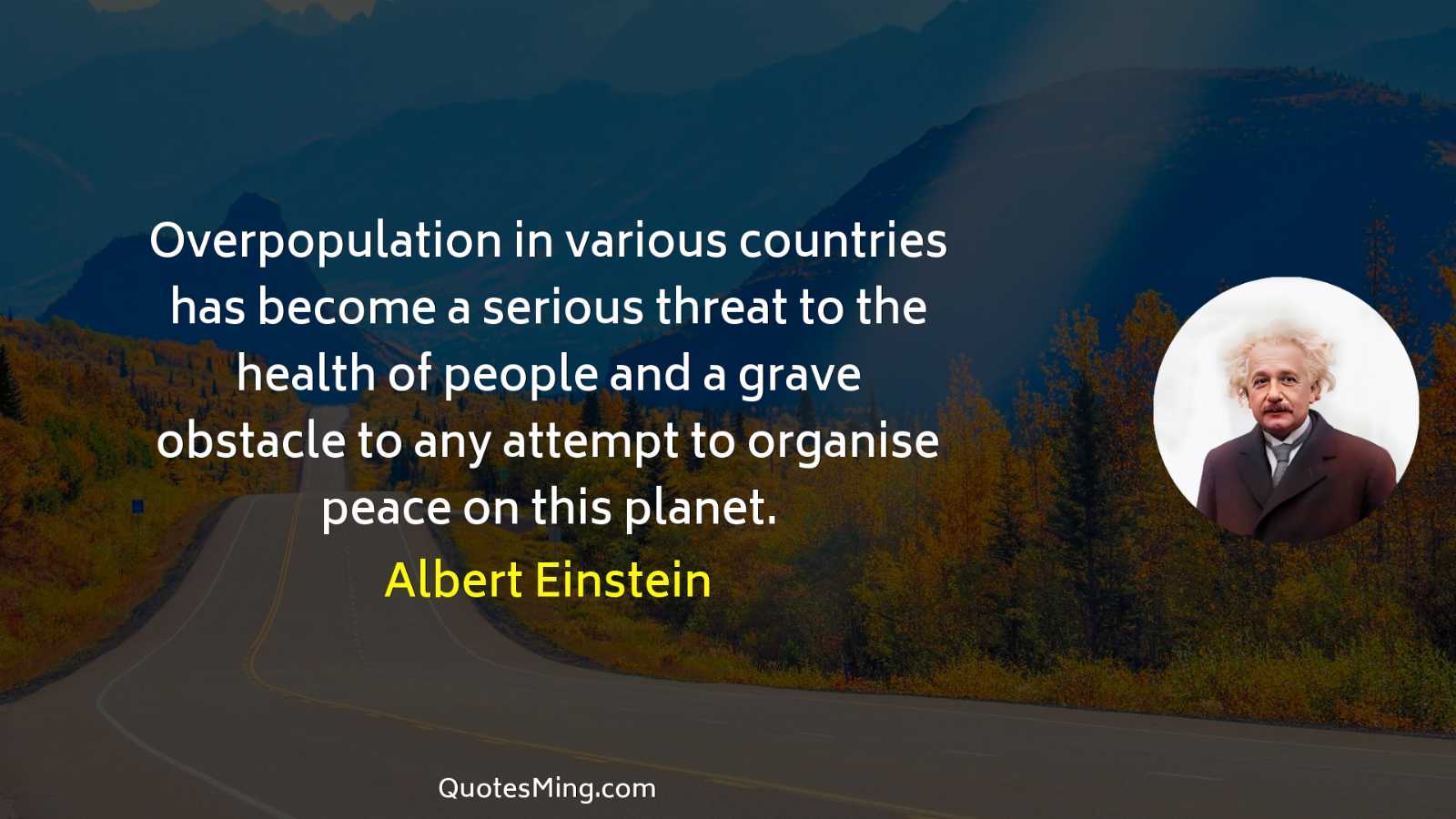 Overpopulation in various countries has become a serious threat to