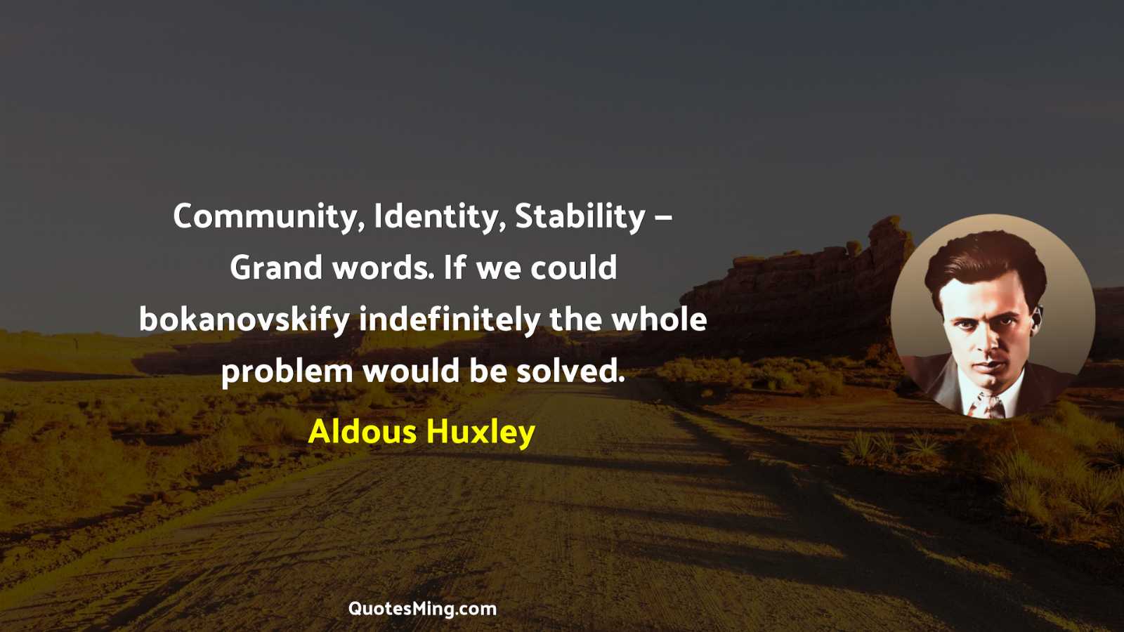 Community Identity Stability — Grand words If we could bokanovskify