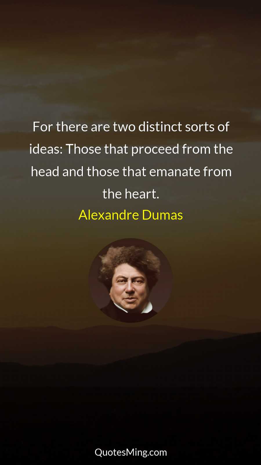 For there are two distinct sorts of ideas: Those that