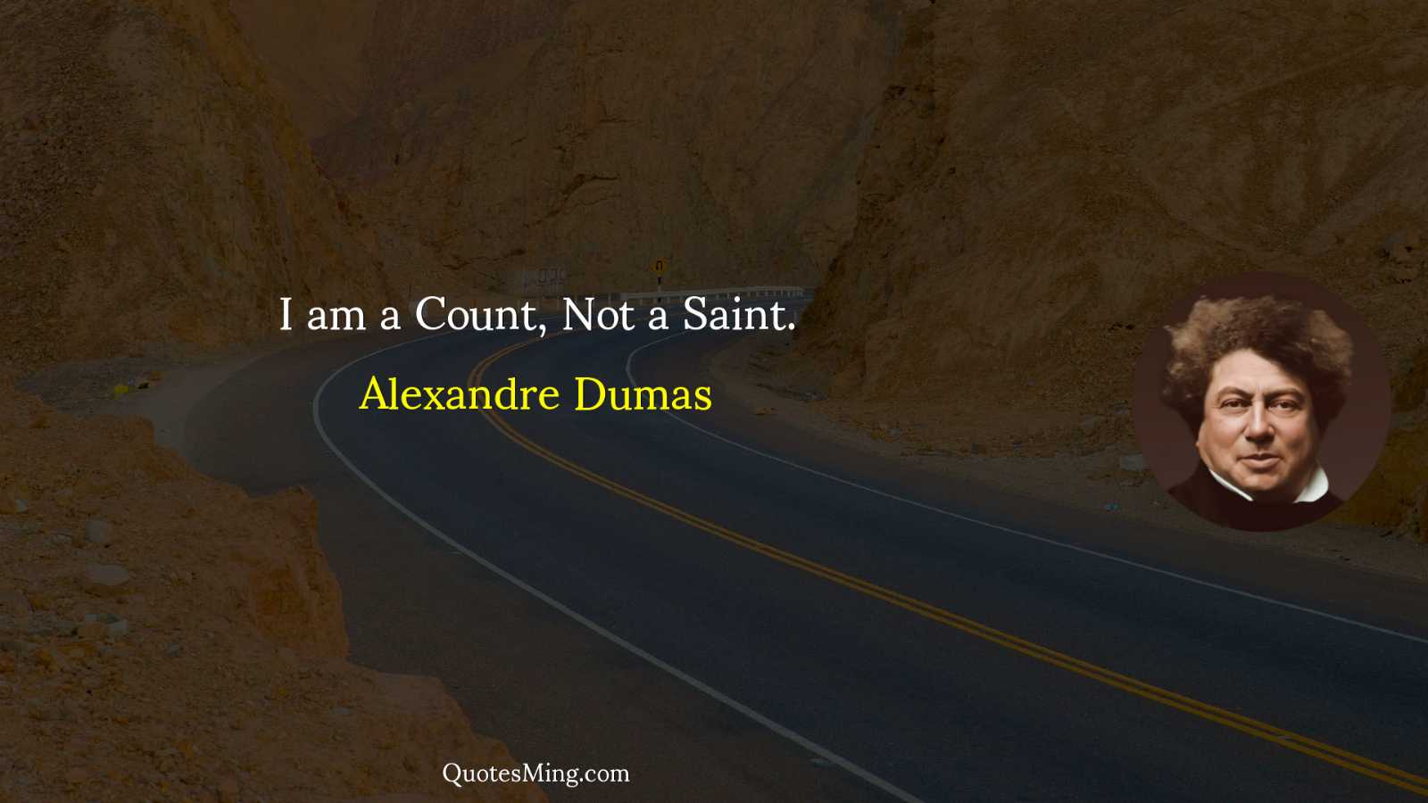 I am a Count Not a Saint