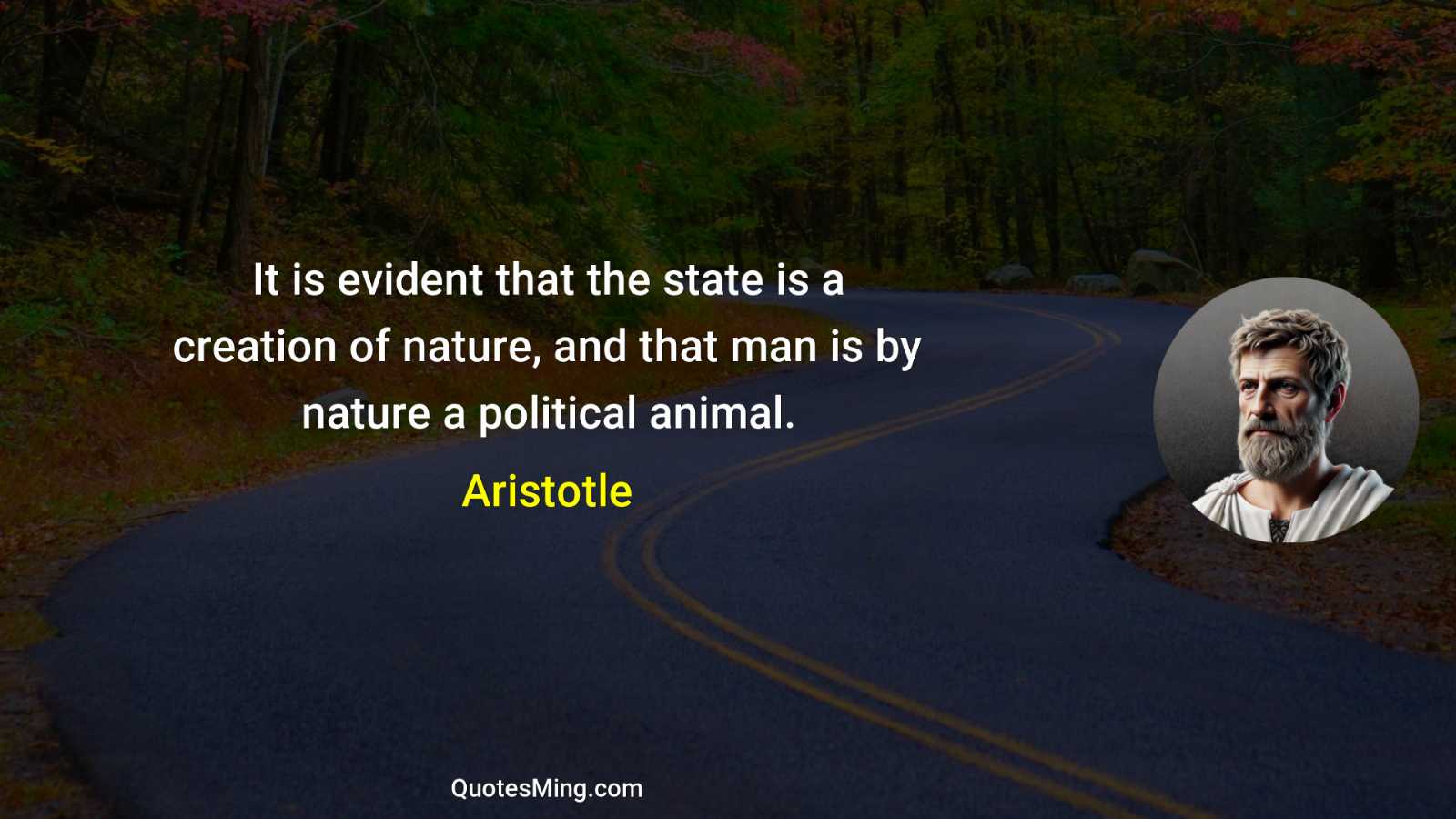 It is evident that the state is a creation of