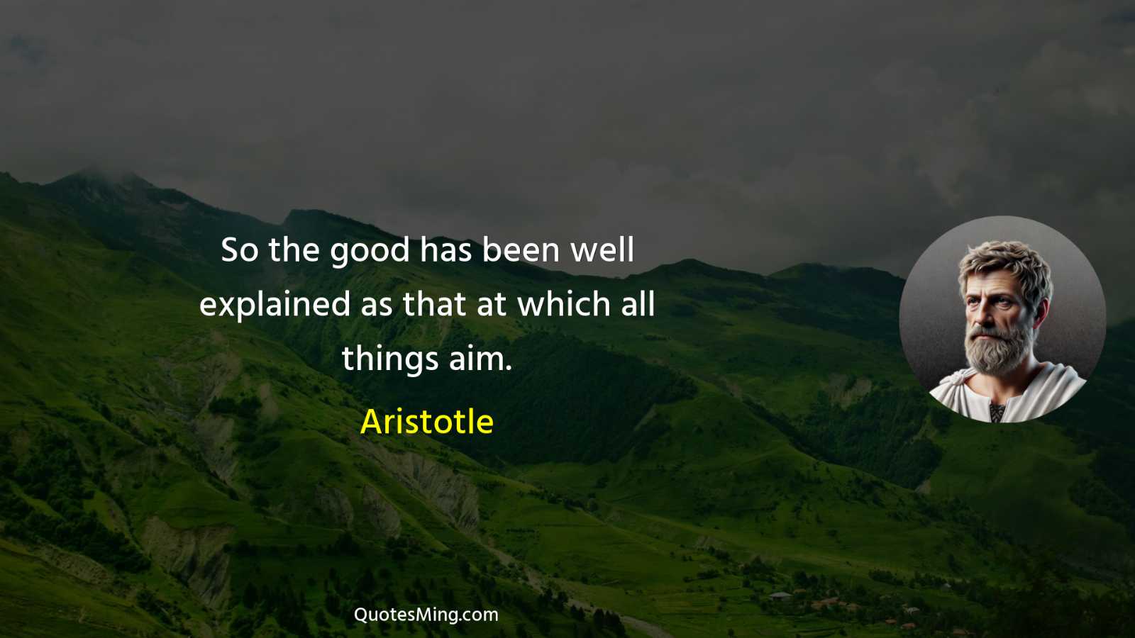 So the good has been well explained as that at