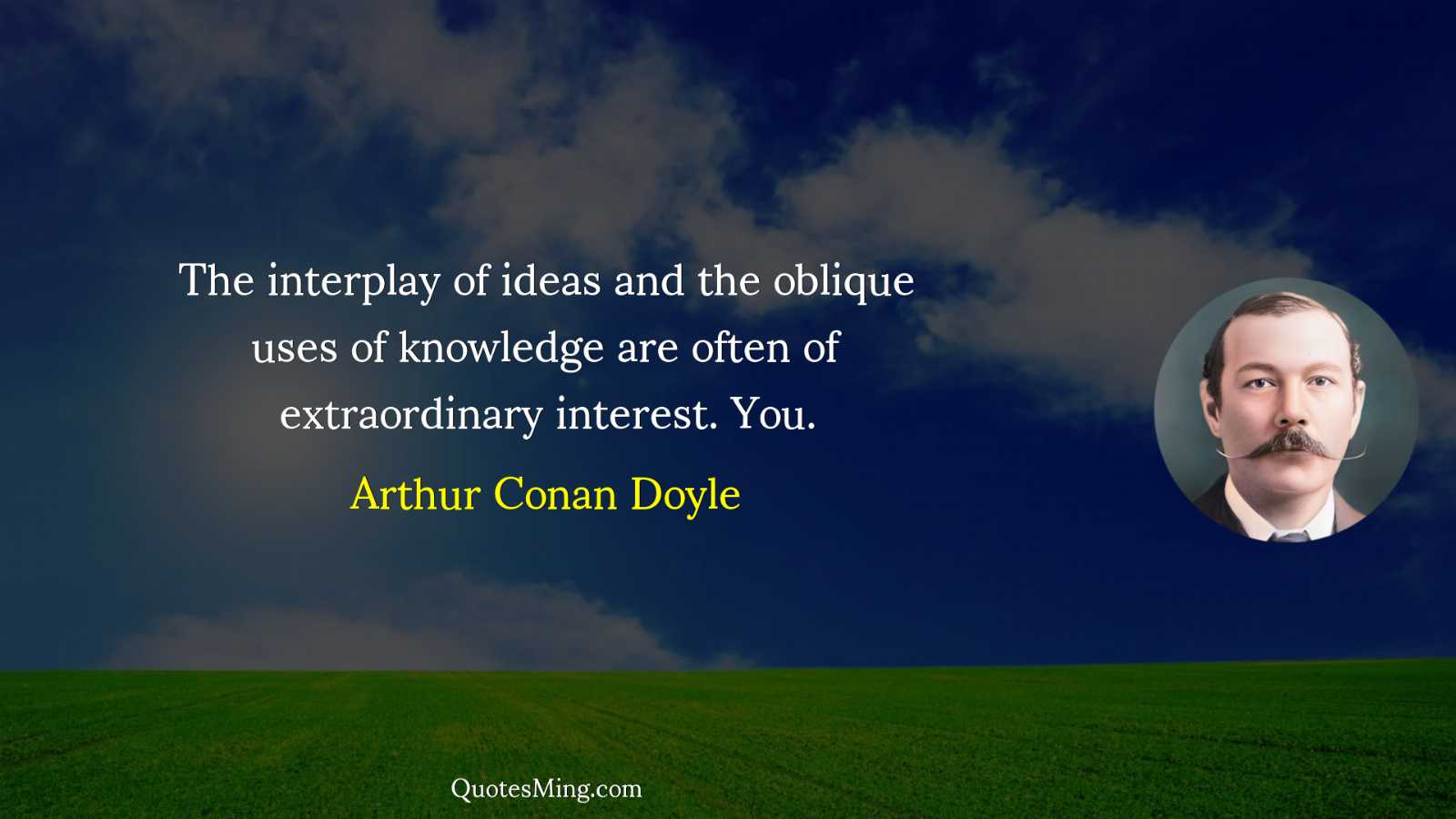 The interplay of ideas and the oblique uses of knowledge