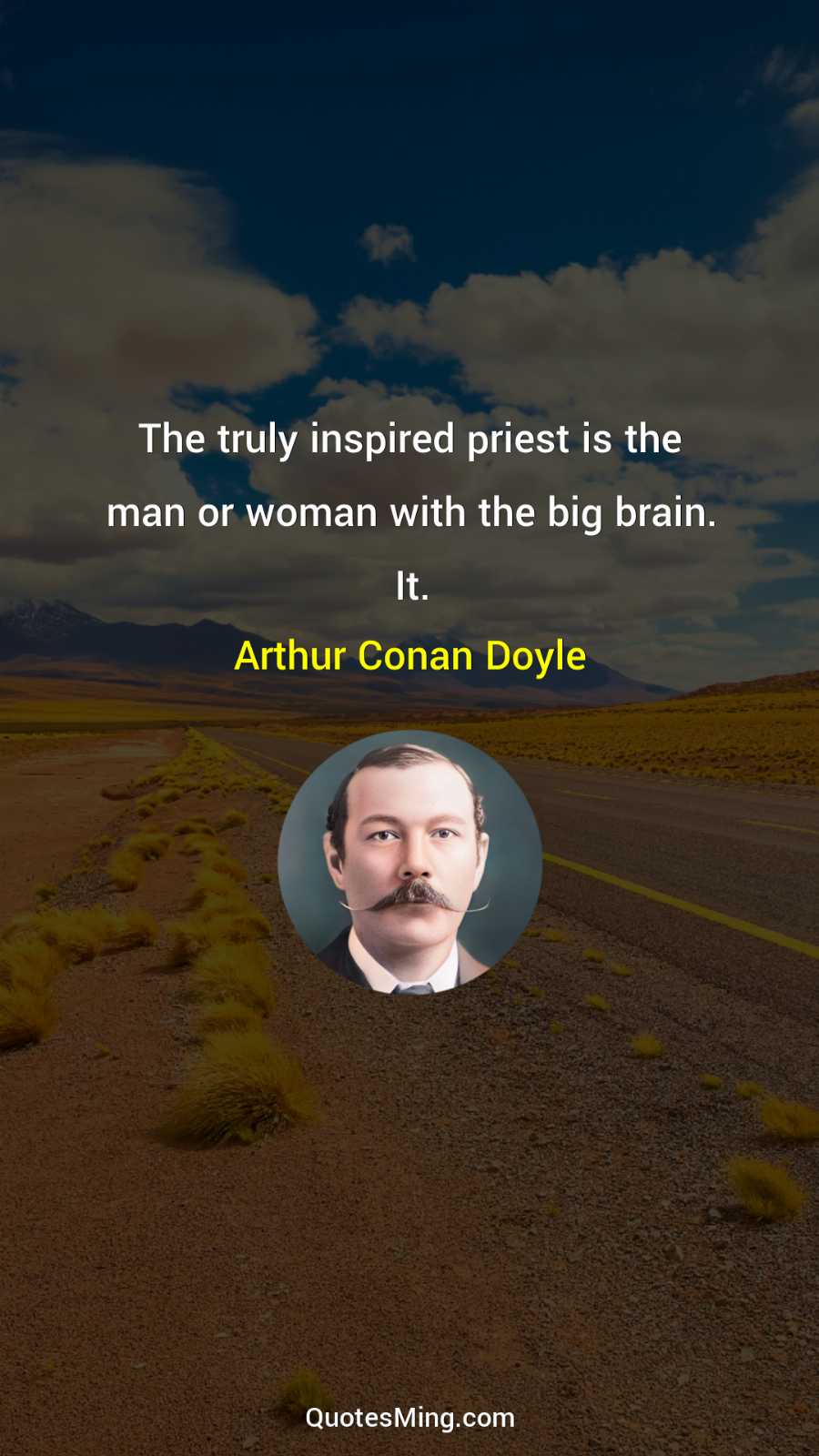 The truly inspired priest is the man or woman with