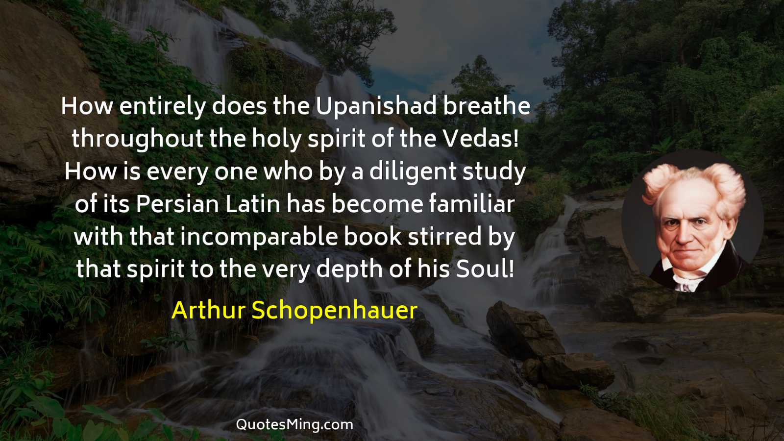 How entirely does the Upanishad breathe throughout the holy spirit