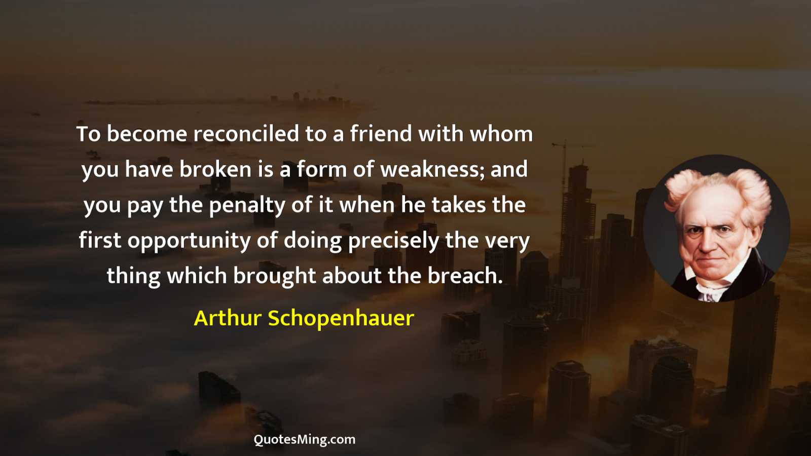 To become reconciled to a friend with whom you have