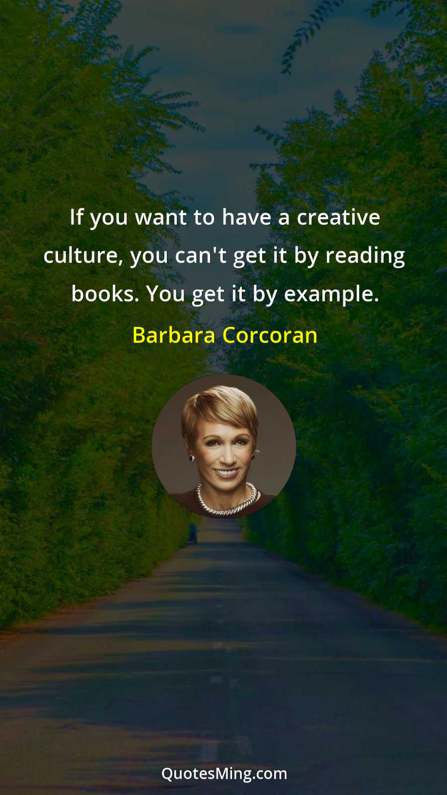 If you want to have a creative culture you can't