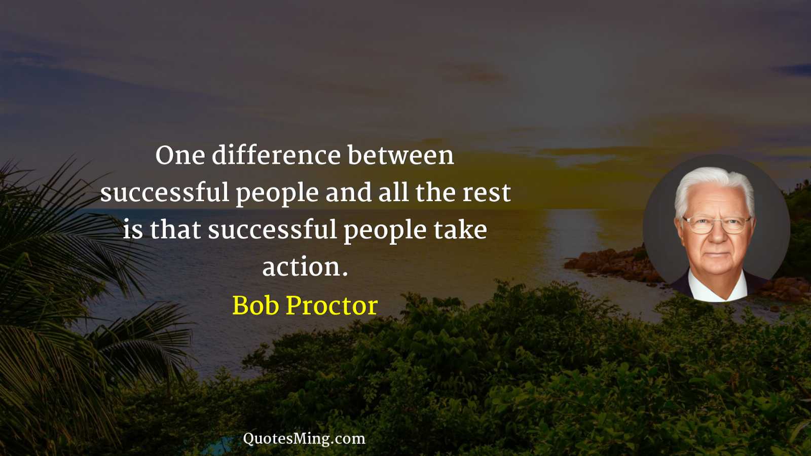 One difference between successful people and all the rest is