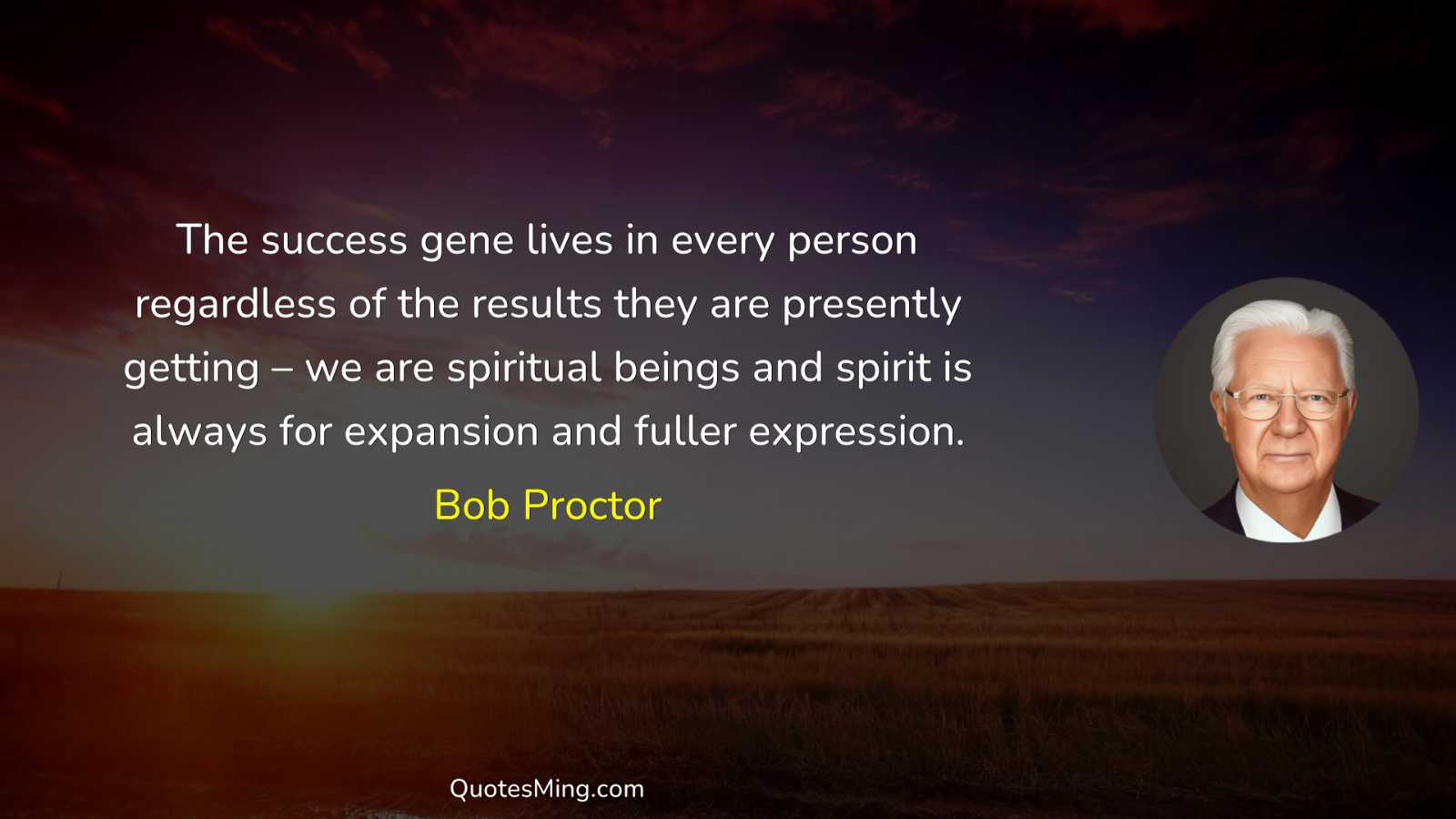 The success gene lives in every person regardless of the