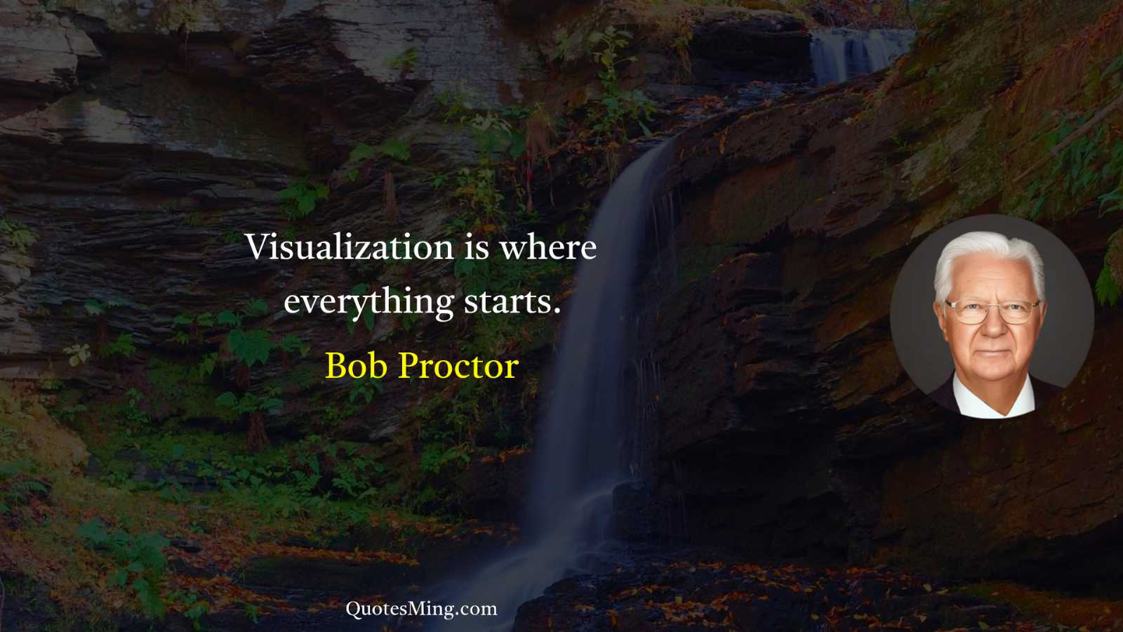 Visualization is where everything starts