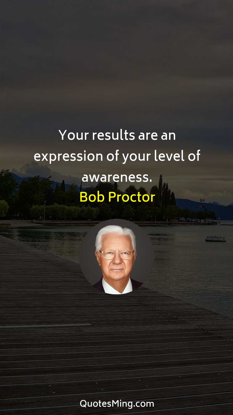 Your results are an expression of your level of awareness