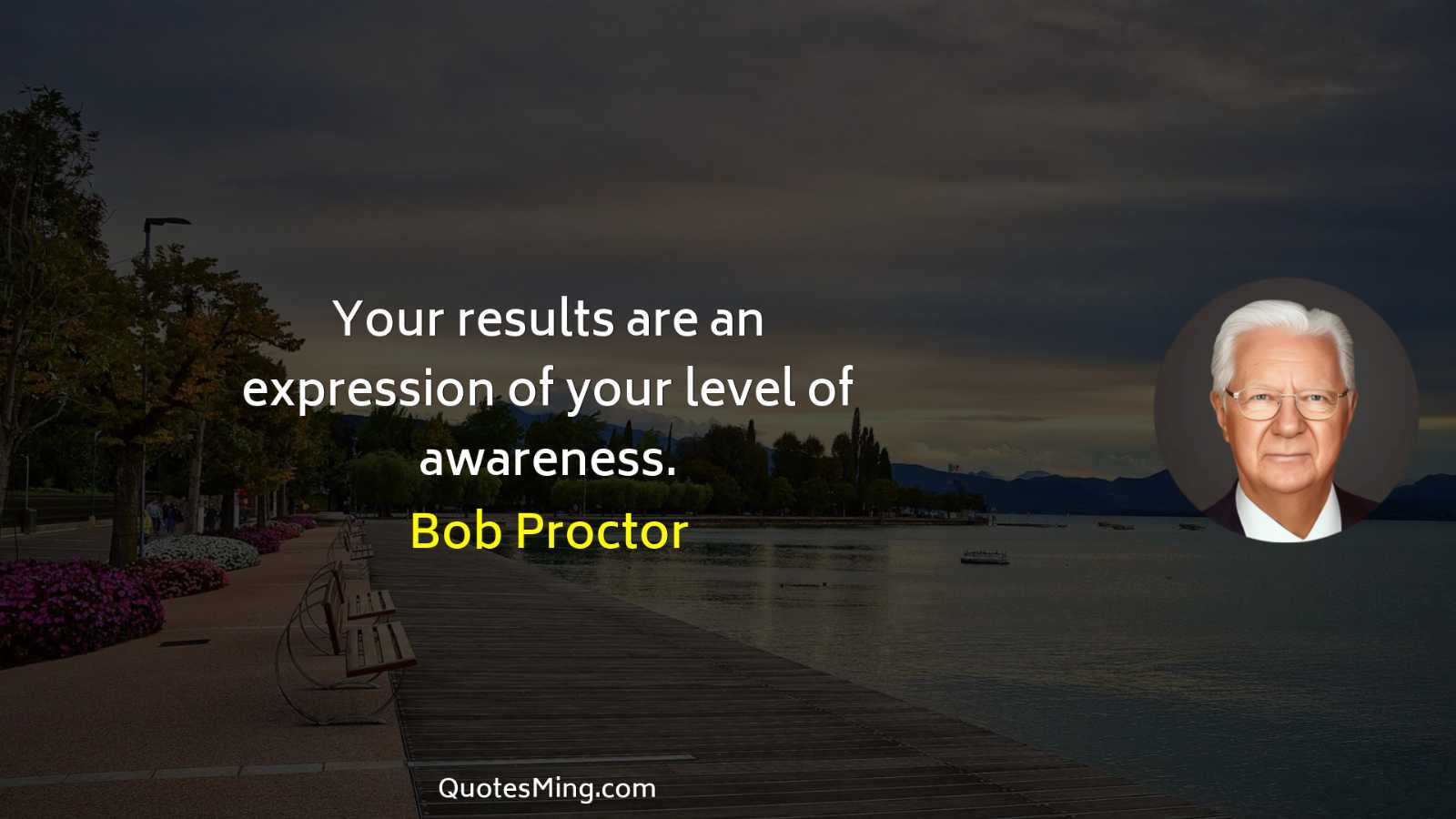 Your results are an expression of your level of awareness