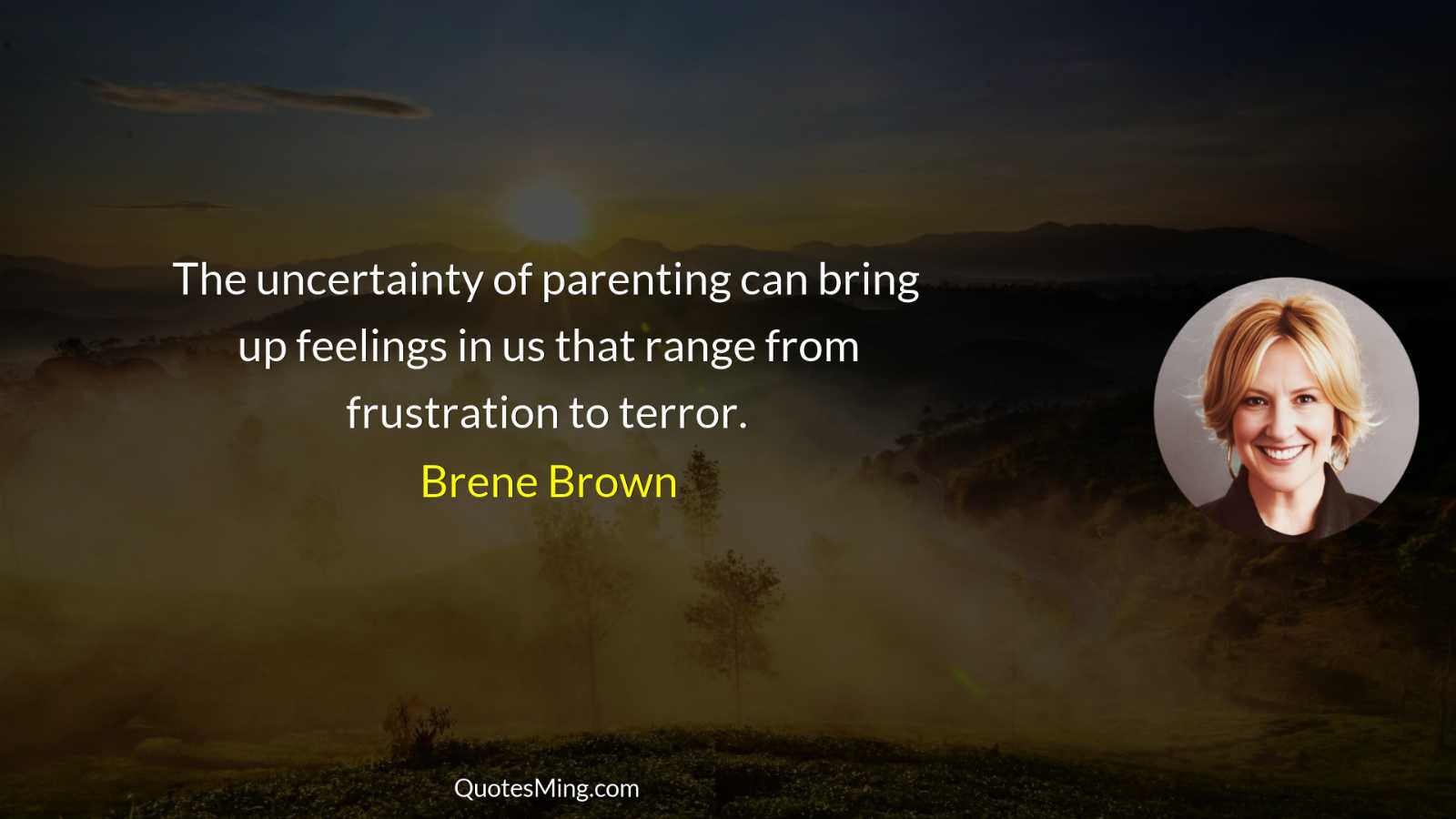 The uncertainty of parenting can bring up feelings in us