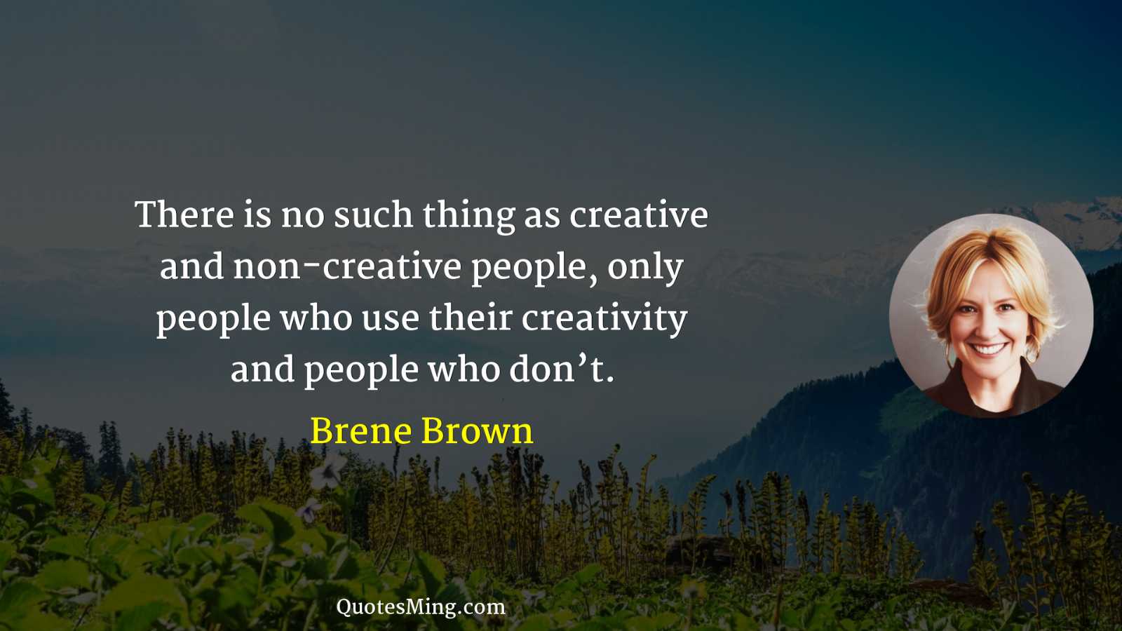 There is no such thing as creative and non-creative people