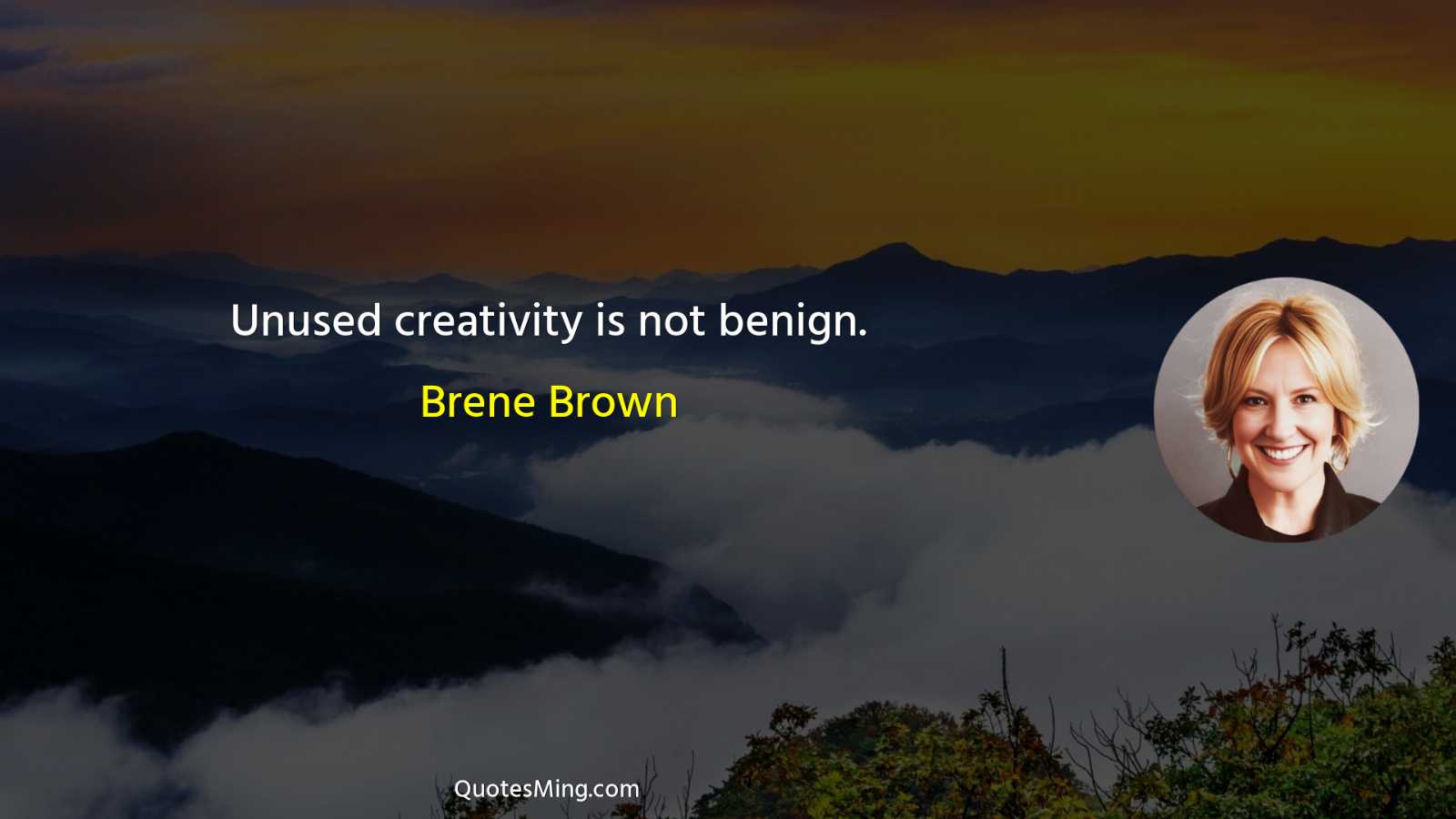 Unused creativity is not benign