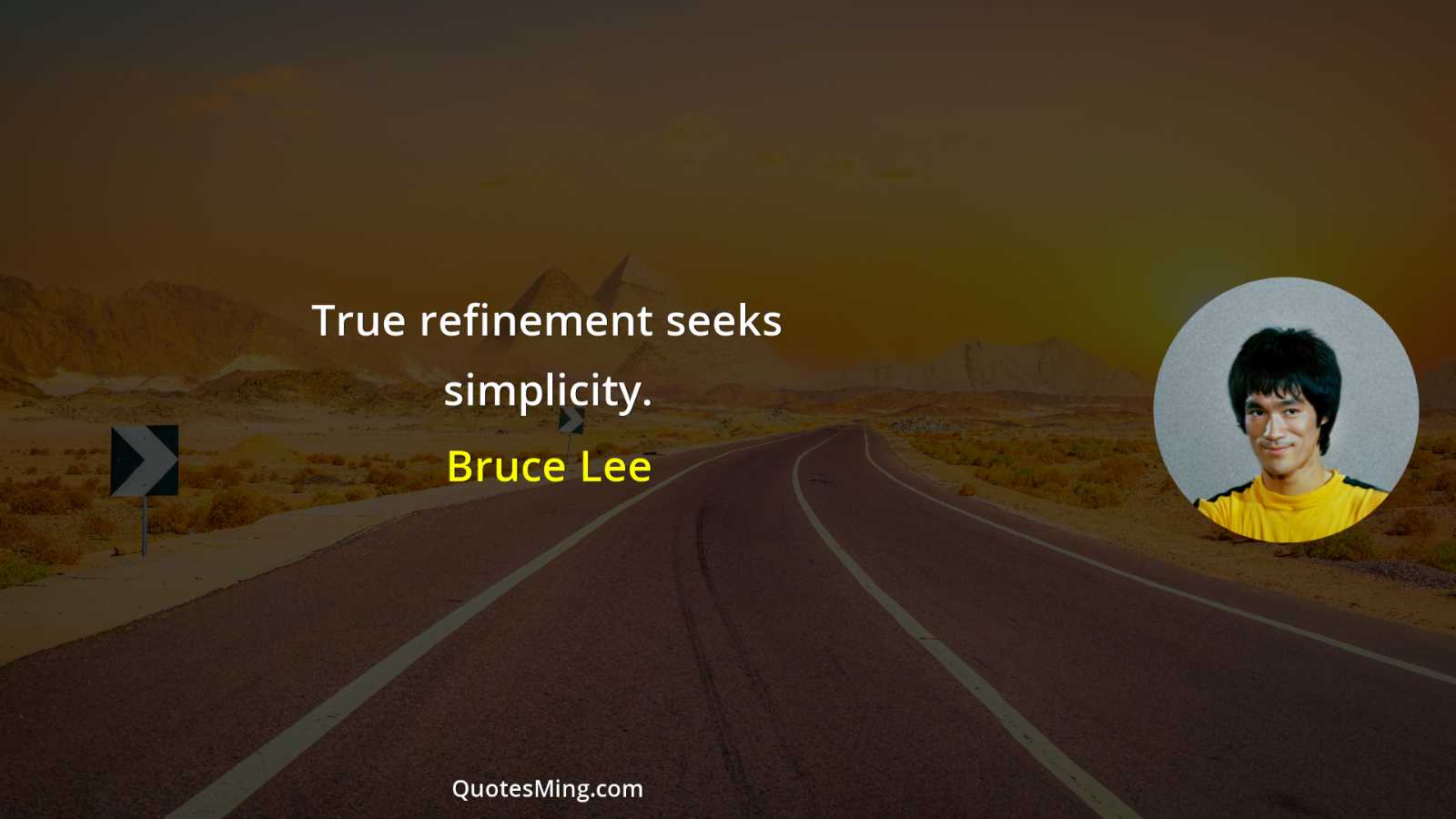 True refinement seeks simplicity