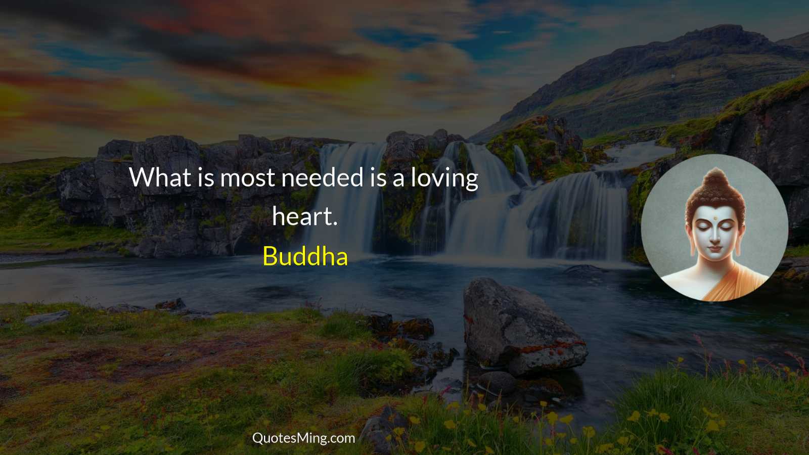 What is most needed is a loving heart