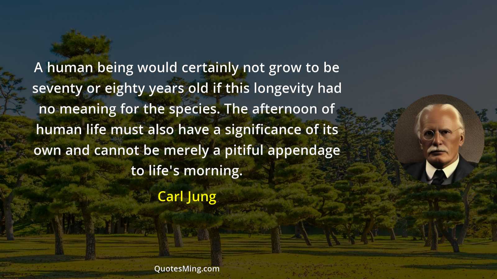 A human being would certainly not grow to be seventy