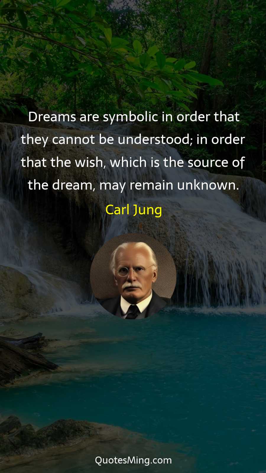 Dreams are symbolic in order that they cannot be understood;