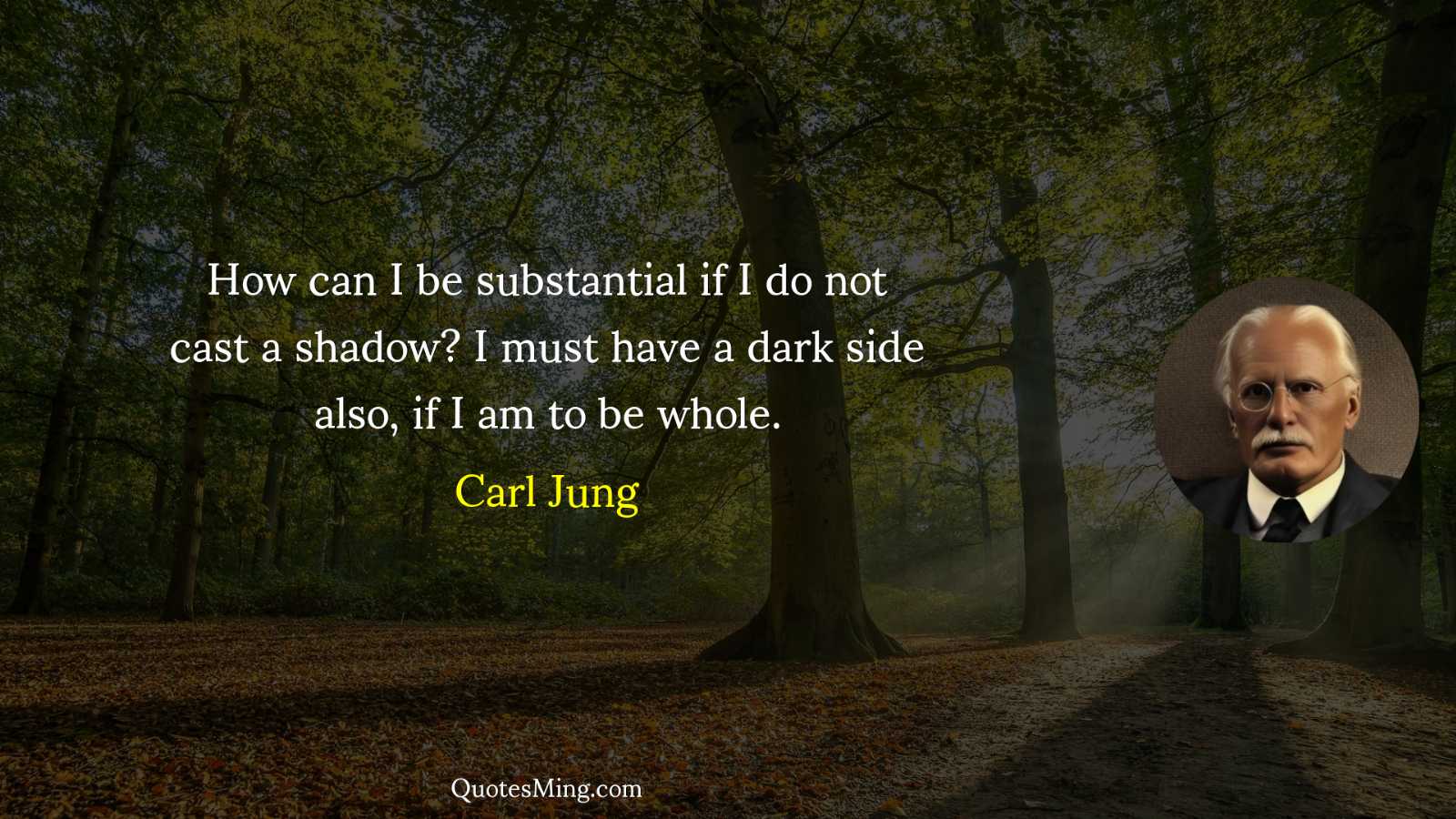 How can I be substantial if I do not cast