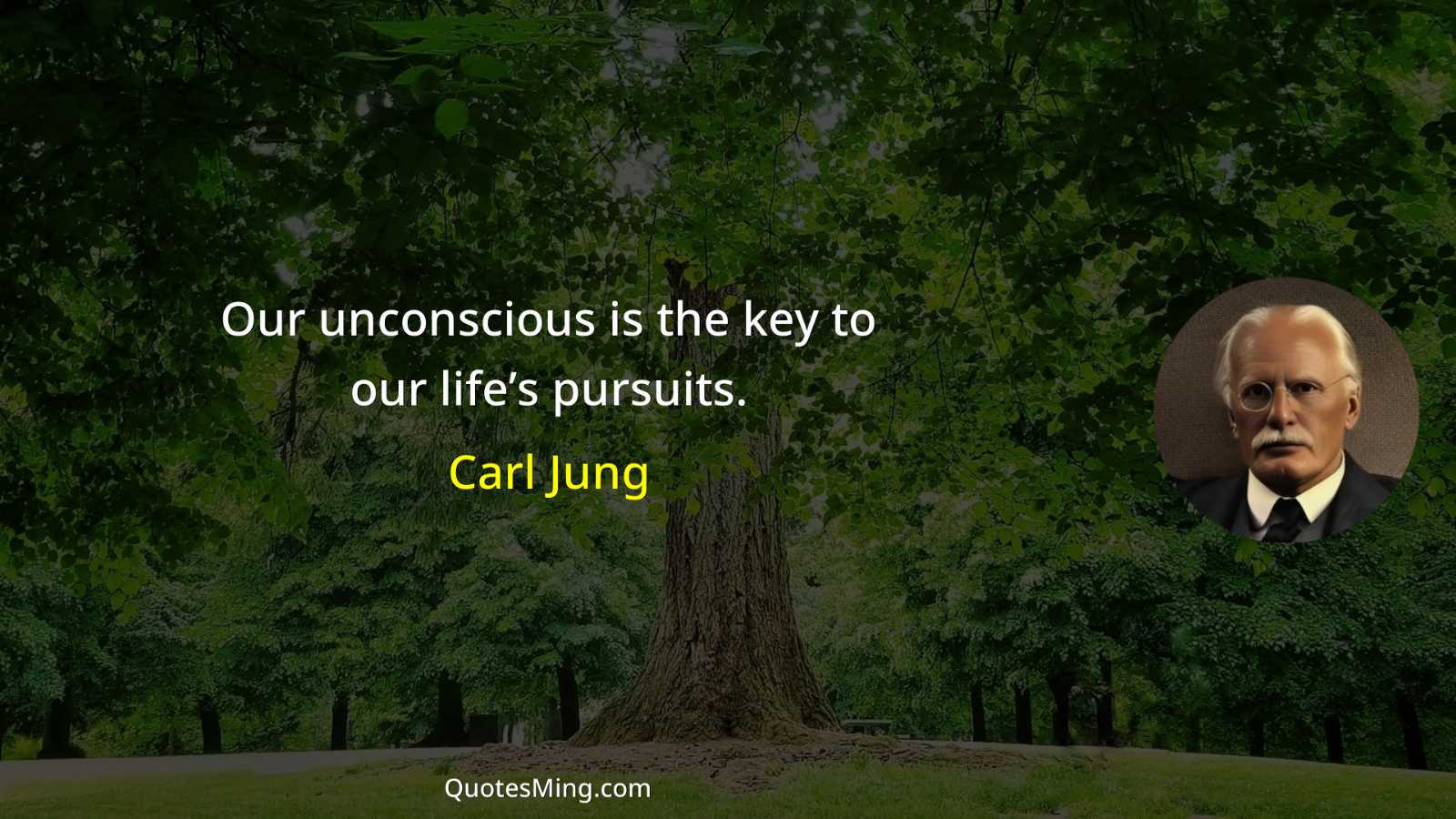 Our unconscious is the key to our life’s pursuits