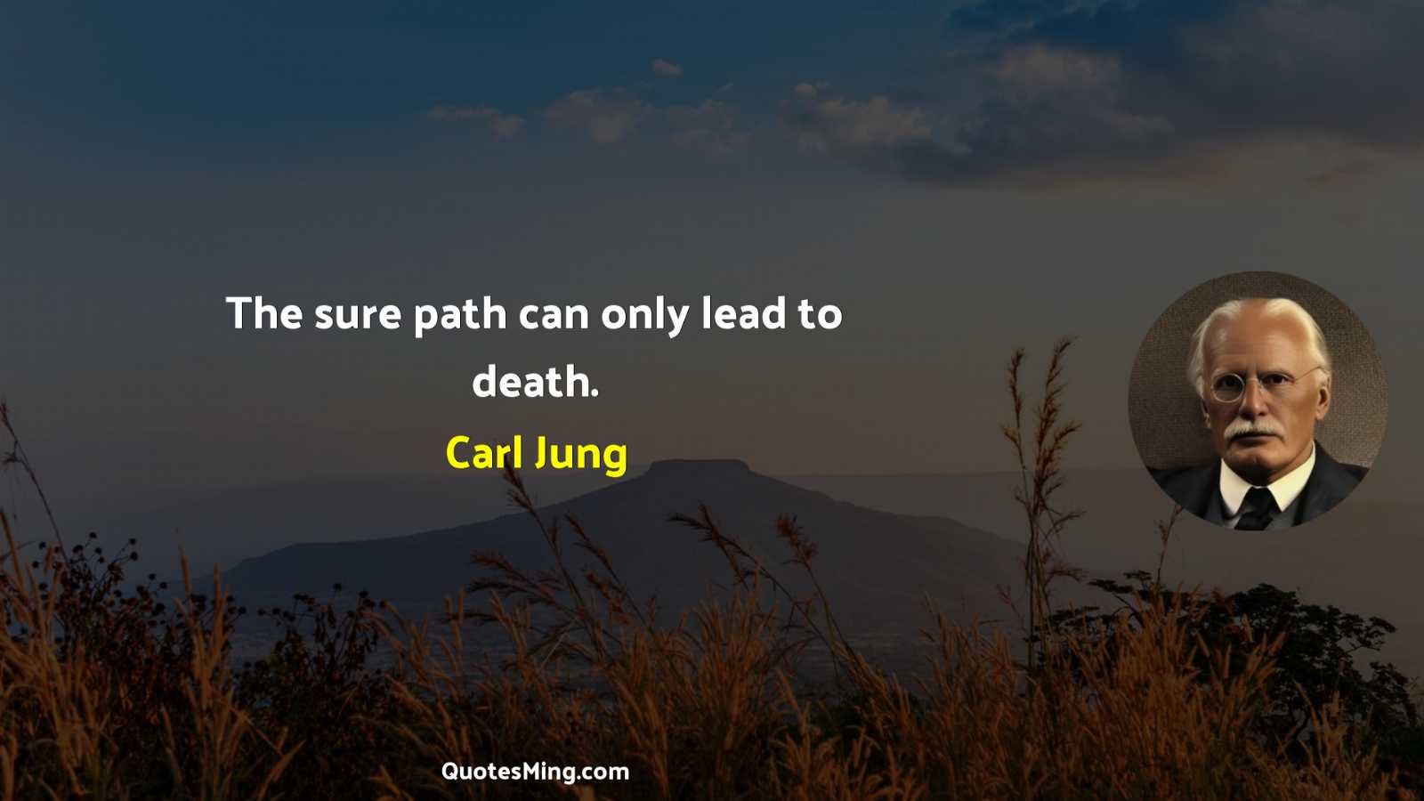 The sure path can only lead to death