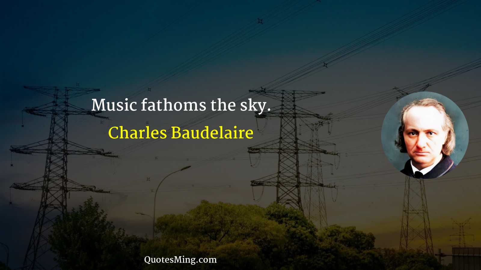 Music fathoms the sky