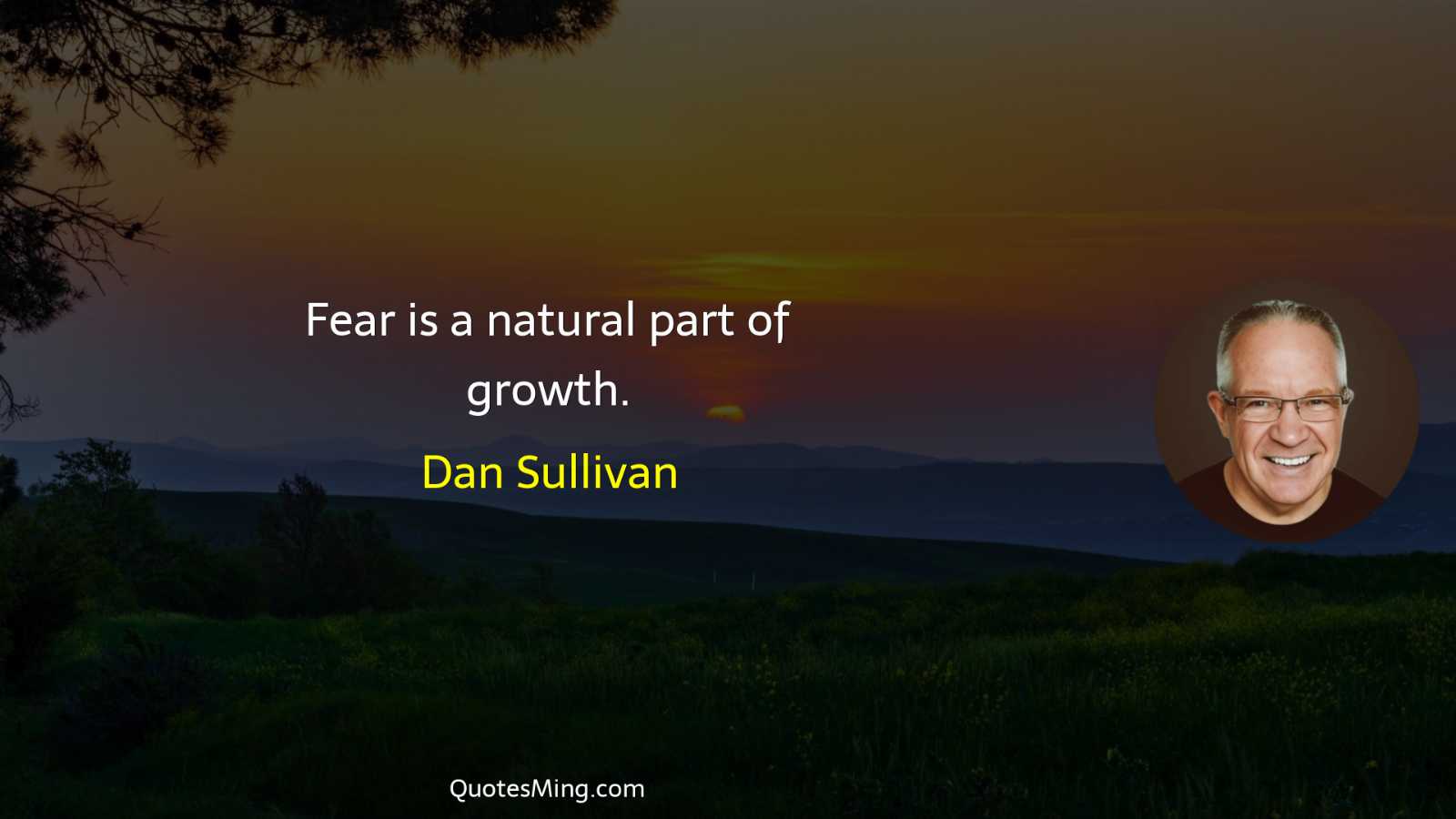 Fear is a natural part of growth