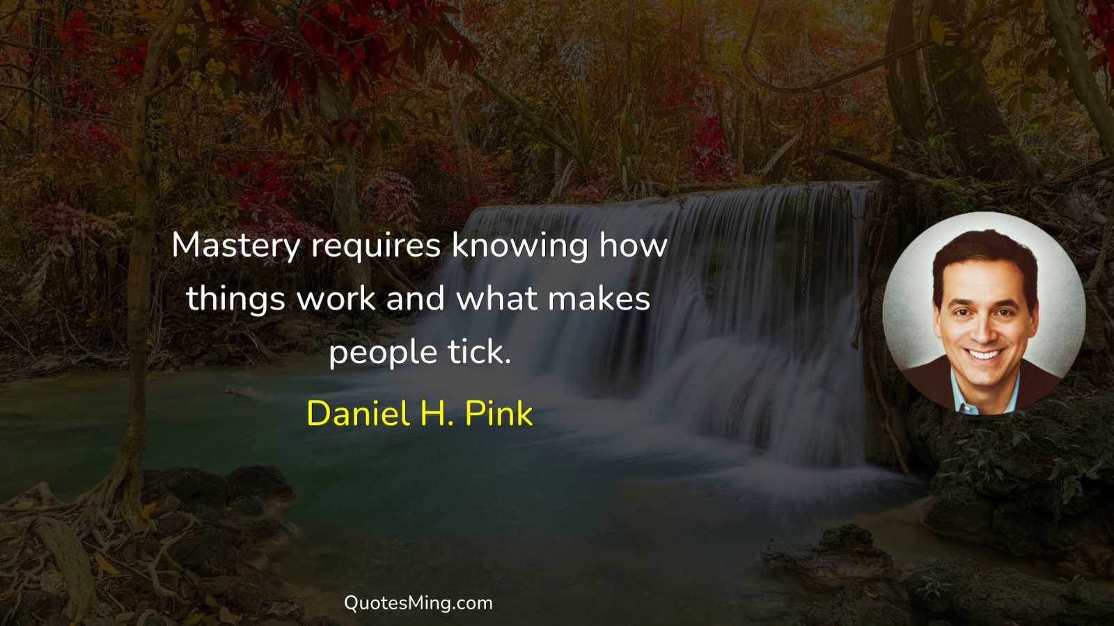 Mastery requires knowing how things work and what makes people