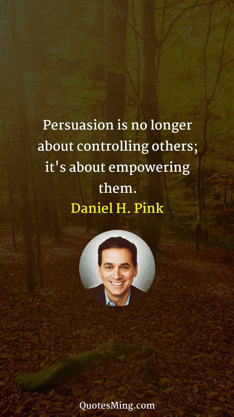 Persuasion is no longer about controlling others; it's about empowering