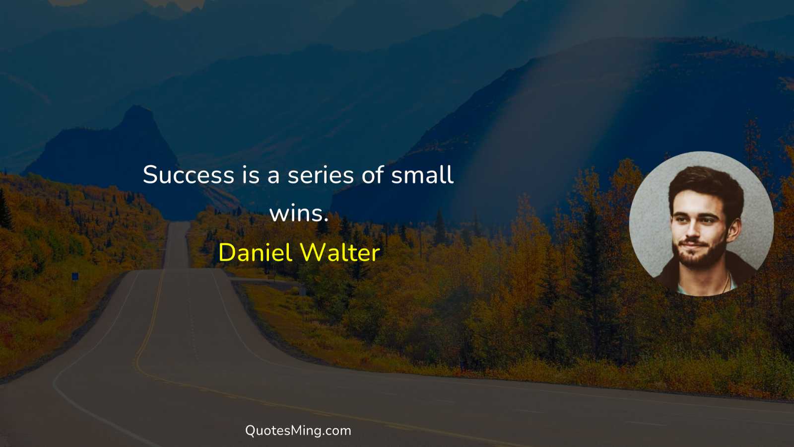 Success is a series of small wins