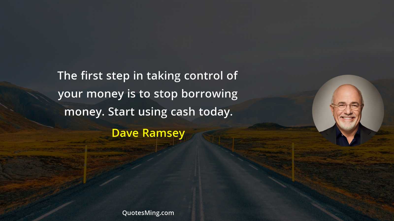 The first step in taking control of your money is