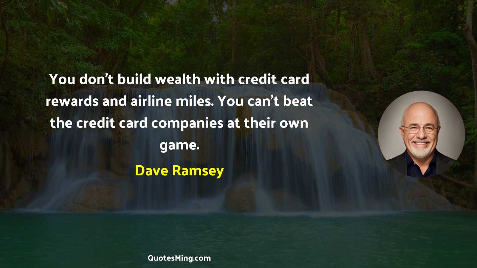 You don’t build wealth with credit card rewards and airline