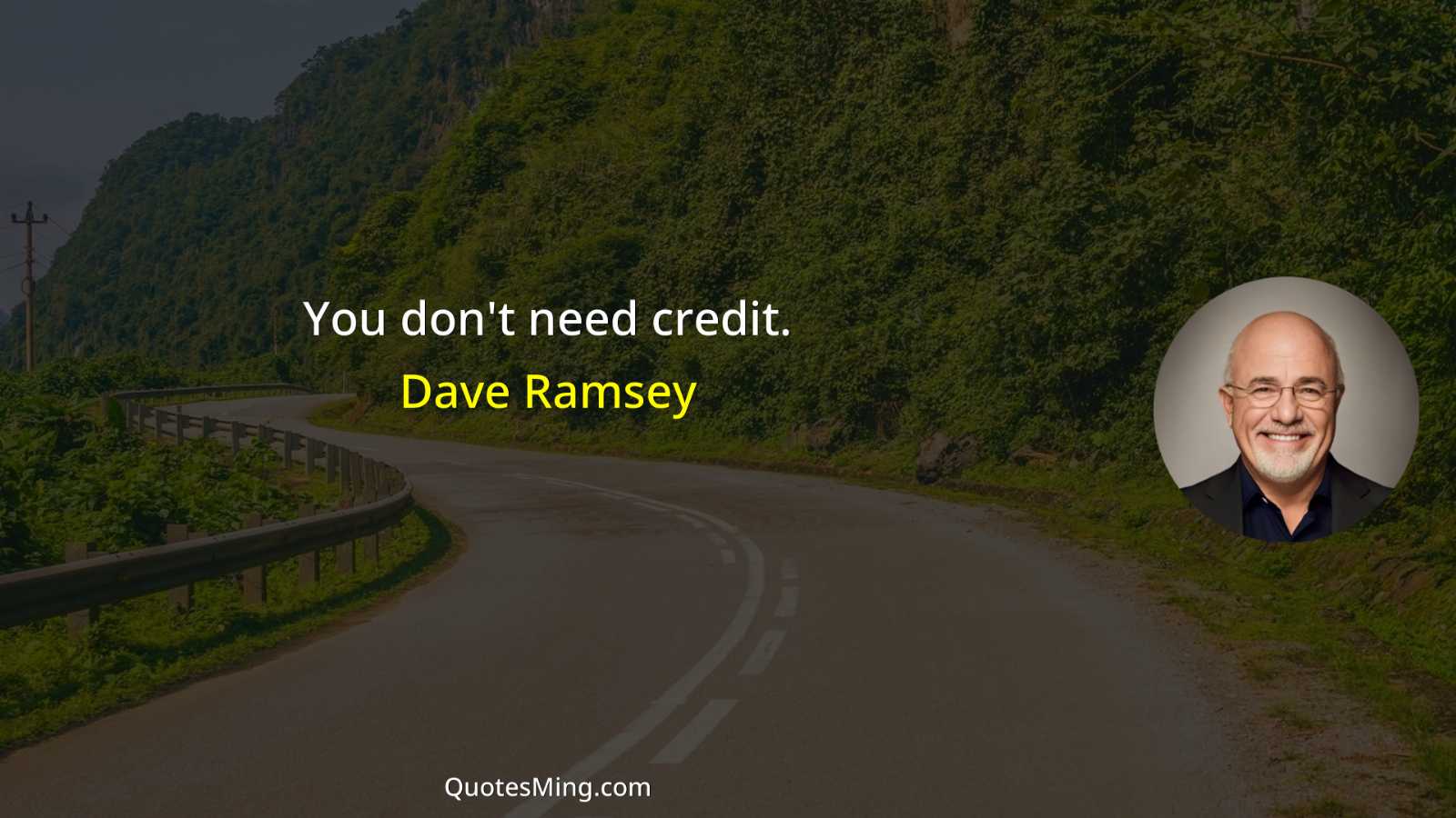 You don't need credit