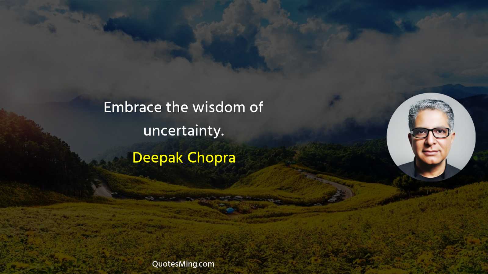 Embrace the wisdom of uncertainty