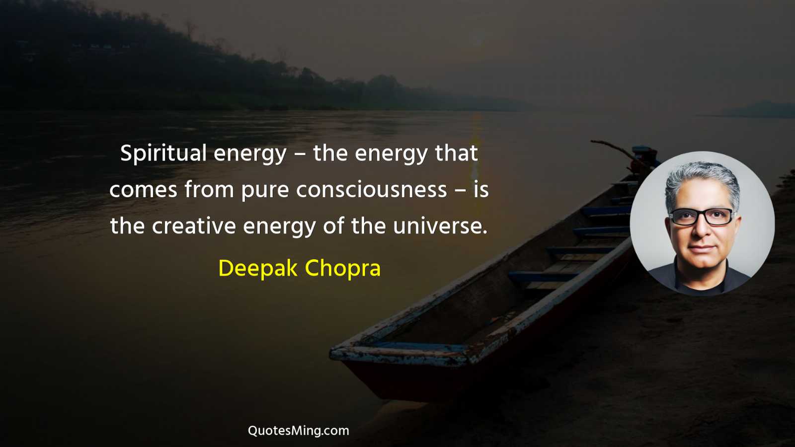 Spiritual energy – the energy that comes from pure consciousness