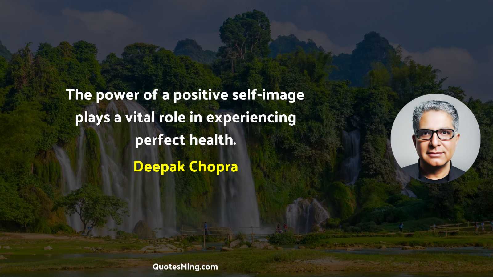 The power of a positive self-image plays a vital role