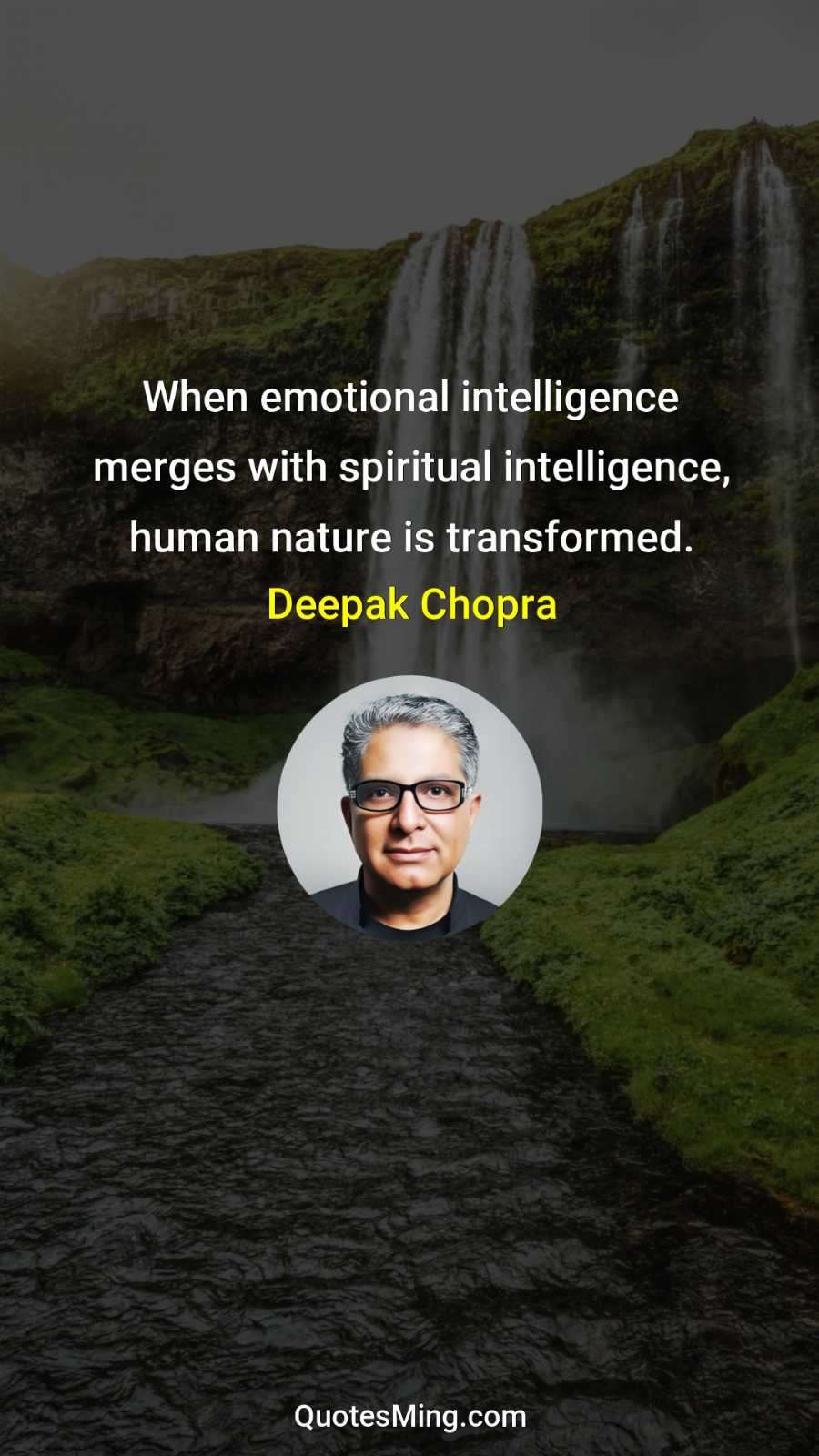 When emotional intelligence merges with spiritual intelligence human nature is