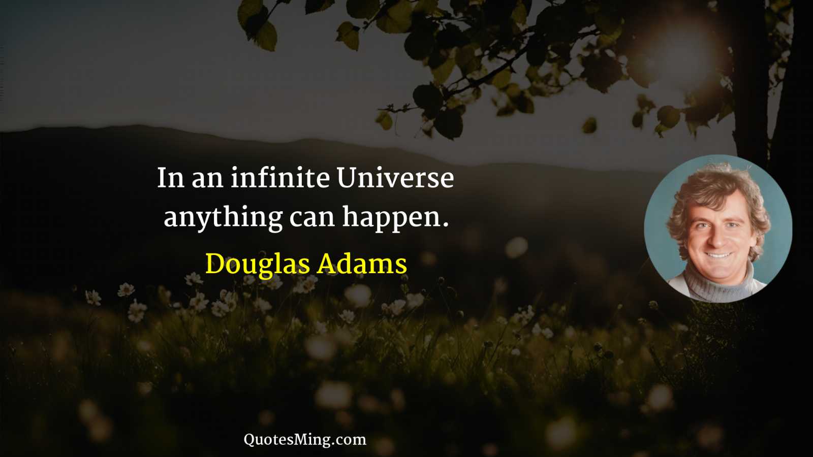 In an infinite Universe anything can happen