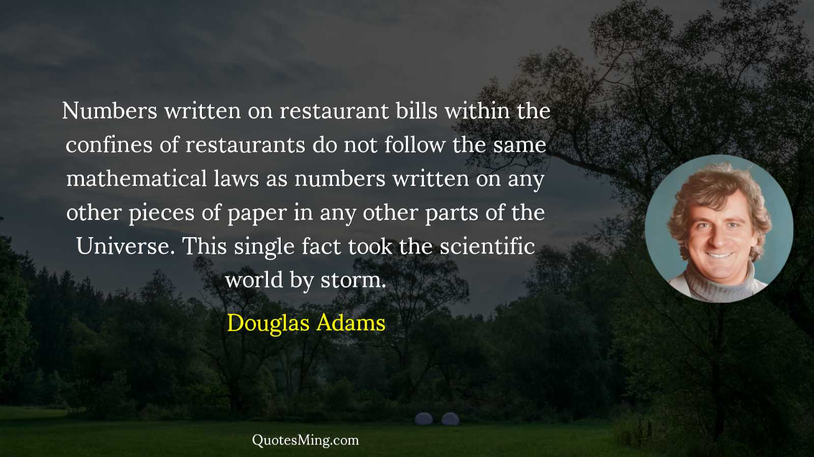 Numbers written on restaurant bills within the confines of restaurants