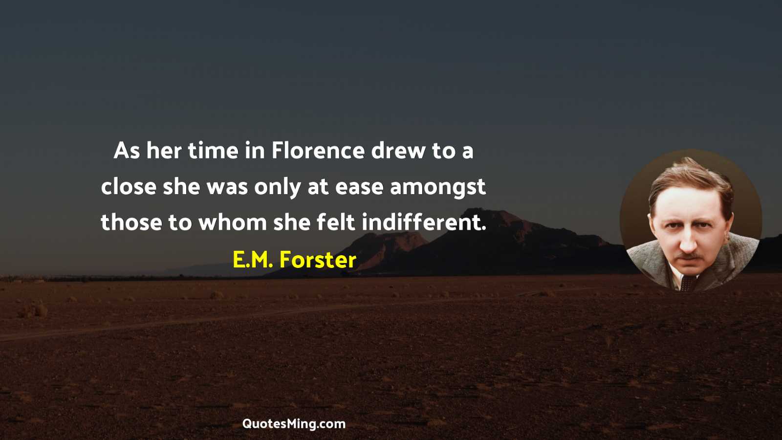 As her time in Florence drew to a close she