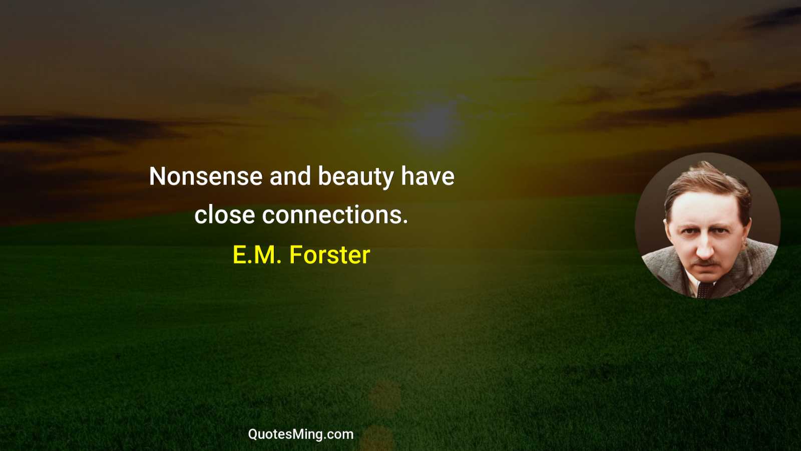 Nonsense and beauty have close connections