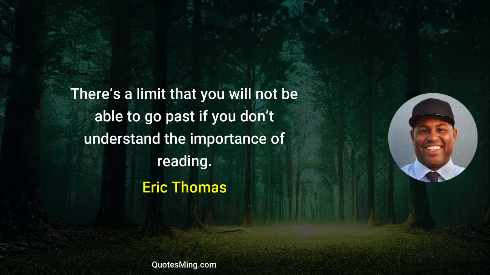 There’s a limit that you will not be able to