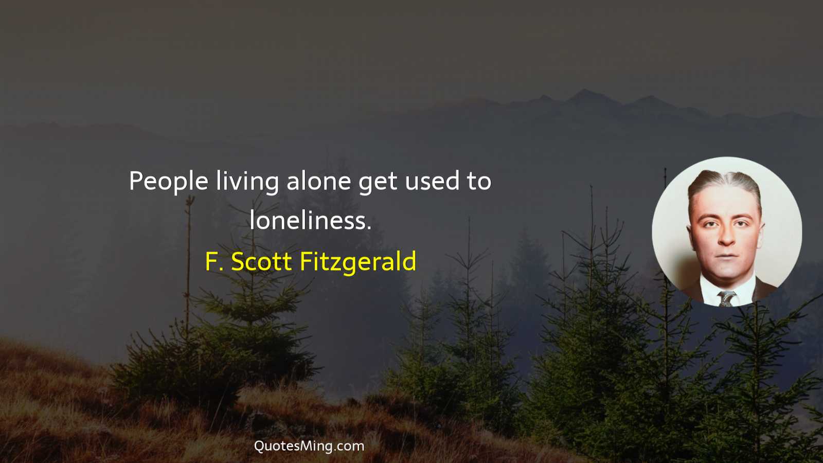 People living alone get used to loneliness