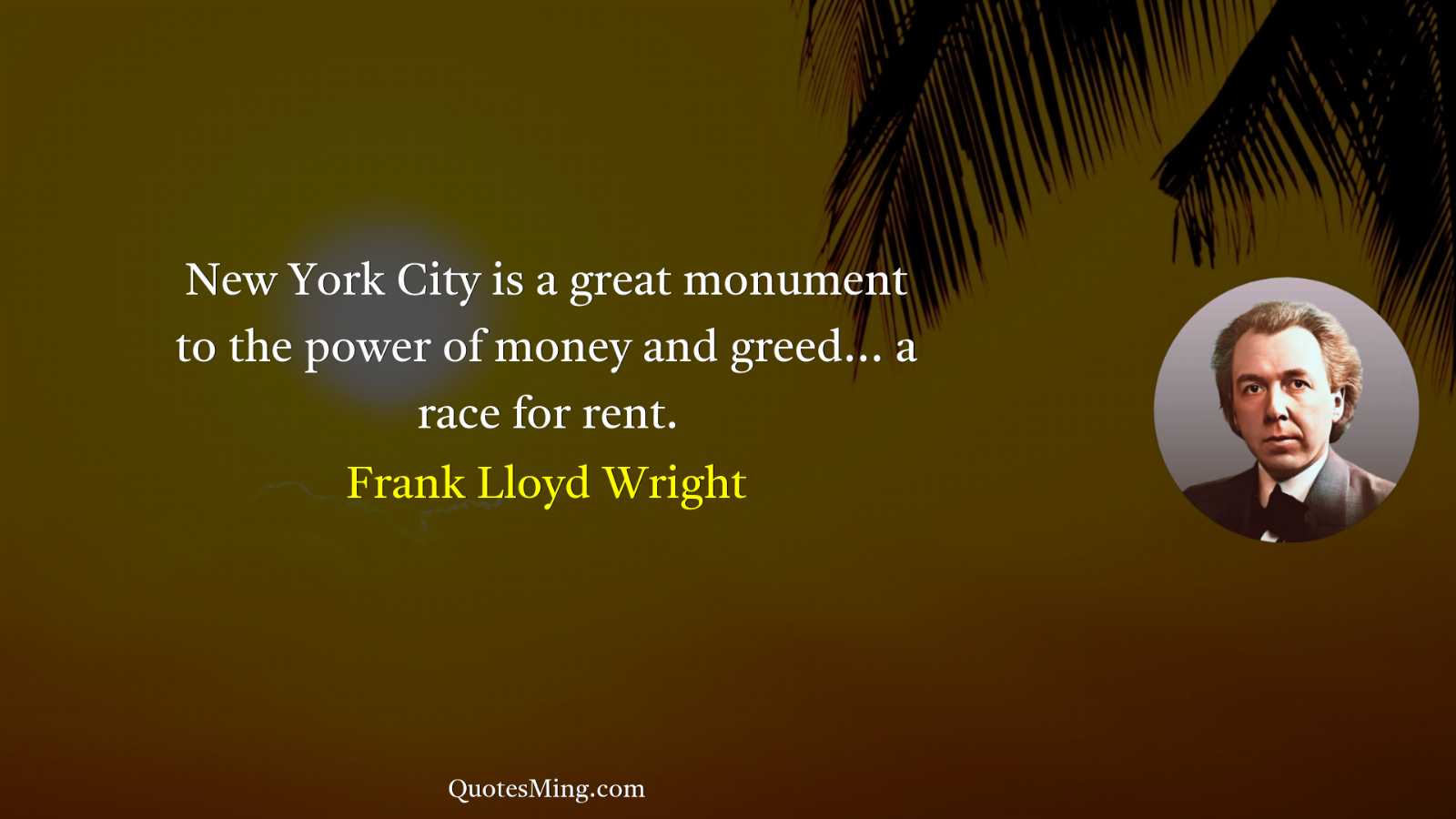 New York City is a great monument to the power