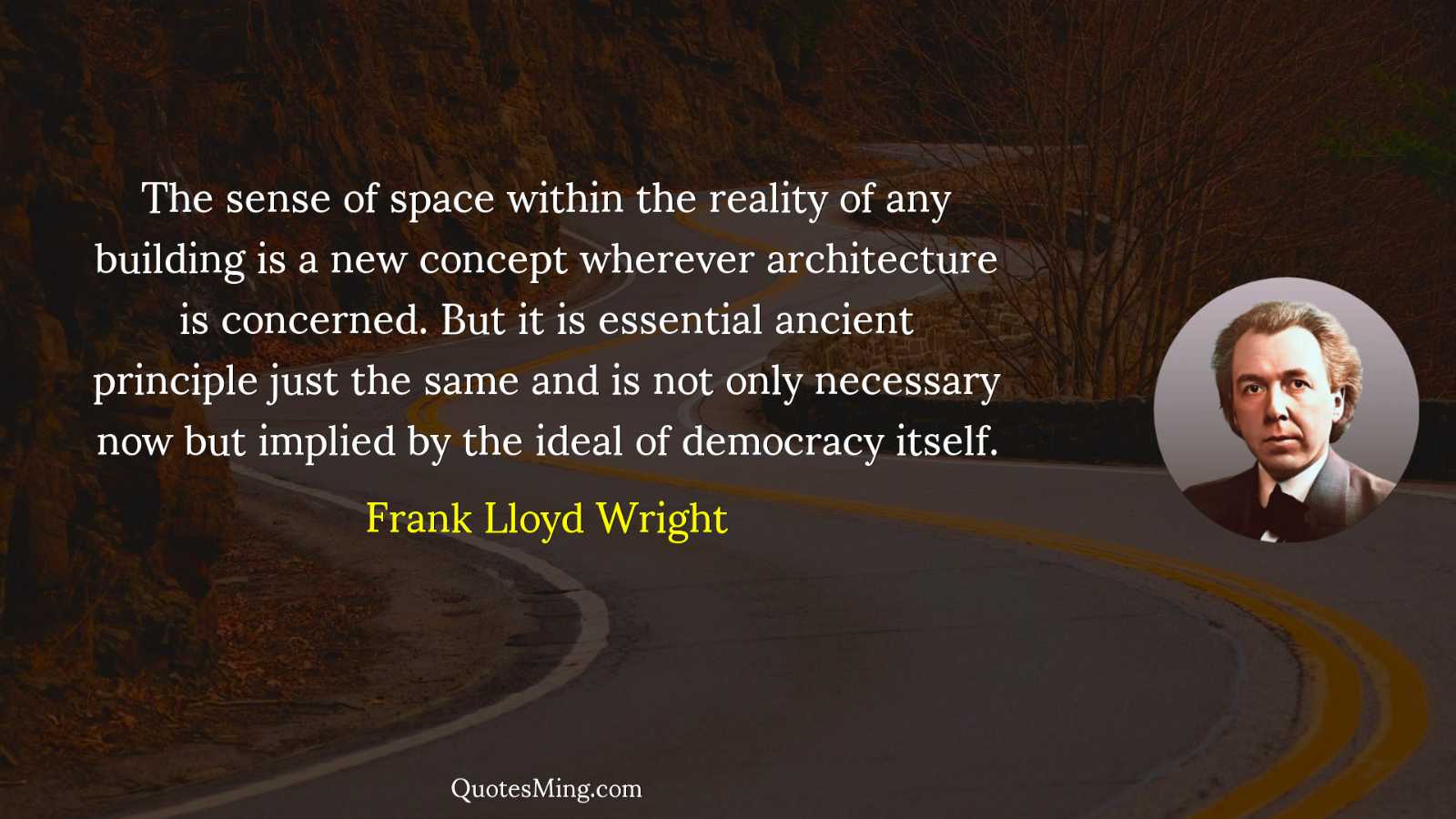 The sense of space within the reality of any building