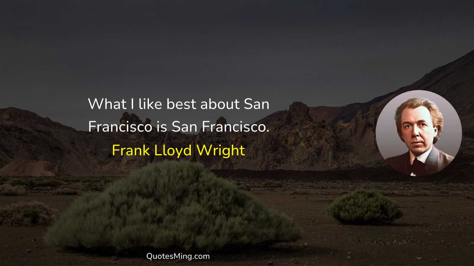 What I like best about San Francisco is San Francisco