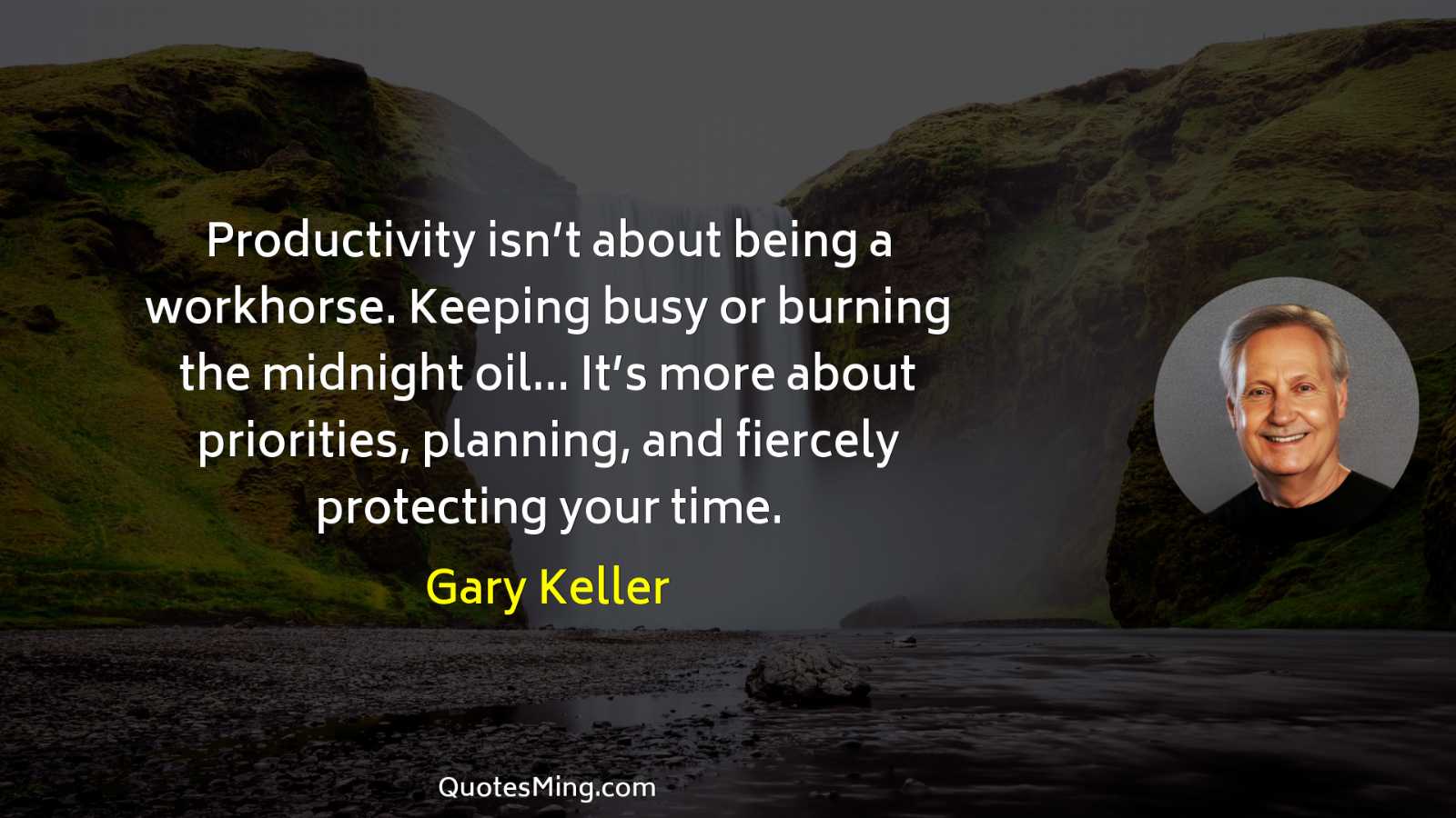 Productivity isn’t about being a workhorse Keeping busy or burning