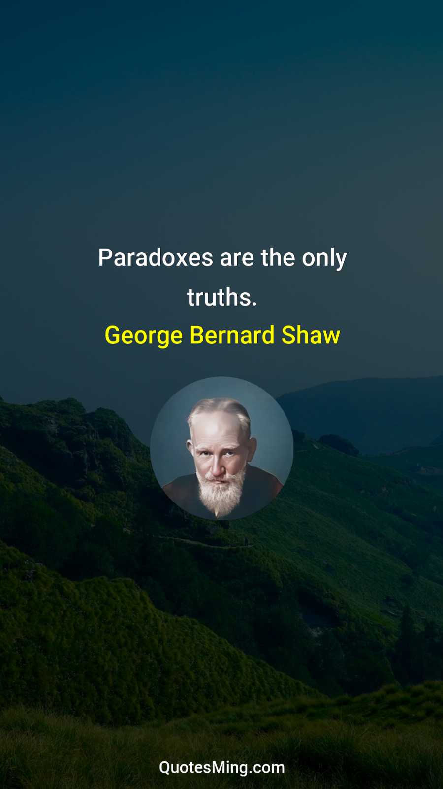 Paradoxes are the only truths