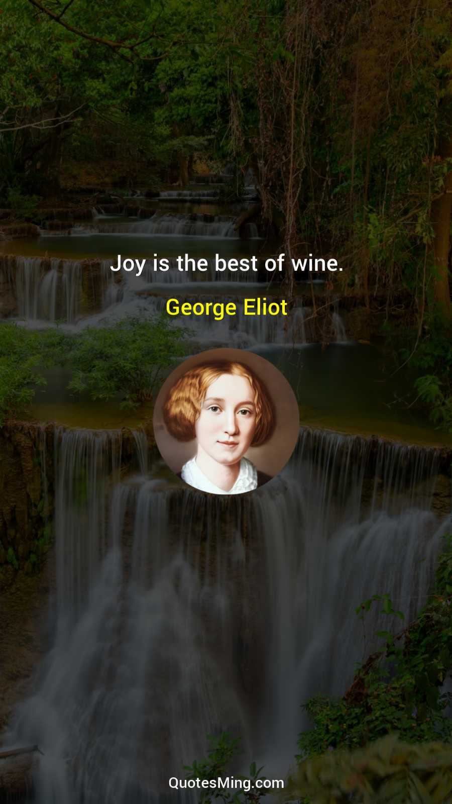 Joy is the best of wine